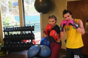 Chloë Grace Moretz und ihr Freund Brooklyn Beckham haben das Boxen für sich entdeckt