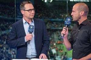 Fußballexperte Mehmet Scholl im Gespräch mit Matthias Opdenhövel