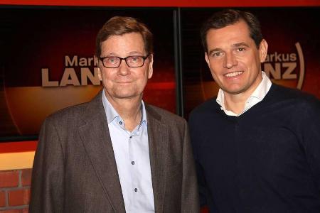 Michael Mronz (r.) und sein verstorbener Lebensgefährte Guido Westerwelle