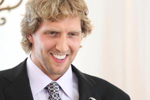 Dirk Nowitzki wurde 1978 in Würzburg geboren