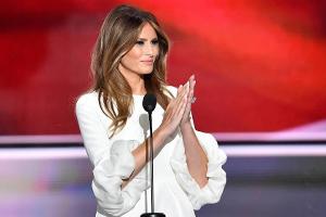 Melania Trump bei ihrem ersten großen Auftritt beim Parteitag der US-Republikaner