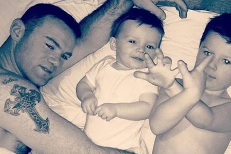 Den des englischen Stürmers Wayne Rooney.