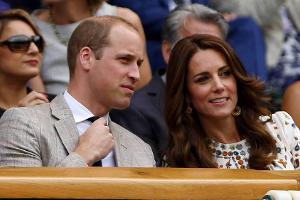 Prinz William und Herzogin Kate nahmen in der königlichen Loge Platz
