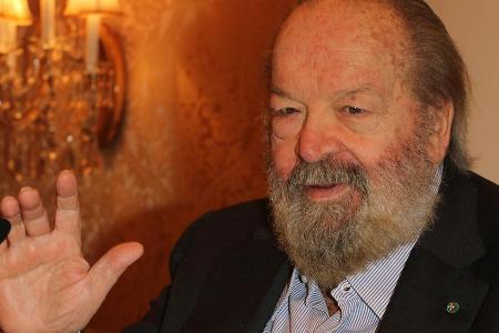 Die Leute wollen etwas über das Leben von Bud Spencer erfahren