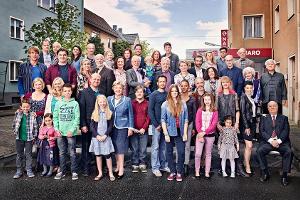 Die ganze "Lindenstraße"-Crew auf einem Bild