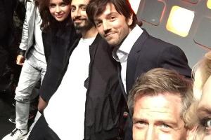 "Star Wars" lässt grüßen: Forest Whitaker, Mads Mikkelsen, Alan Tudyk, Donnie Yen, Felicity Jones, Riz Ahmed, Diego Luna, Be...
