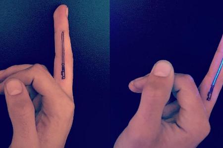 Zayn Maliks Tattoo beginnt im Dunkeln zu leuchten