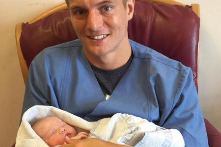 Stolzer Vater: Toni Kroos
