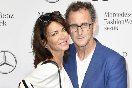 Gerit Kling und Wolfram Becker bei der Berliner Fashion Week Ende Juni 2016