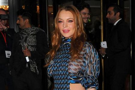 Lindsay Lohan, hier auf einem Event in London, hat derzeit anscheinend schwere Beziehungsprobleme
