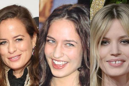 Die prominentesten Jagger-Töchter: Jade, Elizabeth und Georgia May (v.l.)