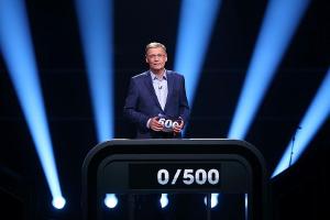 Günther Jauch stellt seinen Kandidaten 500 Fragen