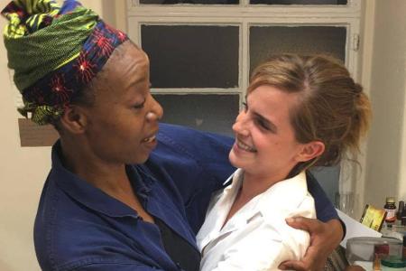Zweimal Hermine: Emma Watson mit Noma Dumezweni