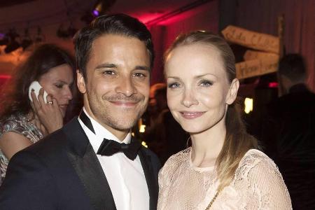 Kostja Ullmann und Janin Reinhardt - hier nach dem Deutschen Filmpreis in Berlin - haben geheiratet
