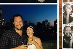 Romantisch: Das Paar verlobte sich auf einer Dachterrasse mitten in Manhattan