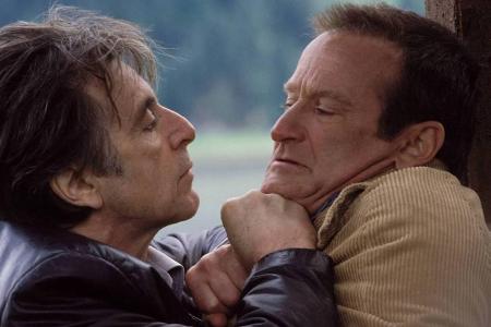 Robin Williams (r.) und Al Pacino führen in 
