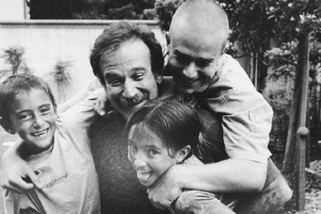 Robin Williams auf einer alten Aufnahme aus dem Archiv seiner Tochter Zelda