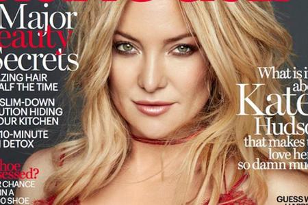 Kate Hudson auf dem Cover der US-Zeitschrift 
