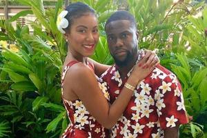 Kevin Hart im Partner-Look mit seiner Frau Eniko Parrish