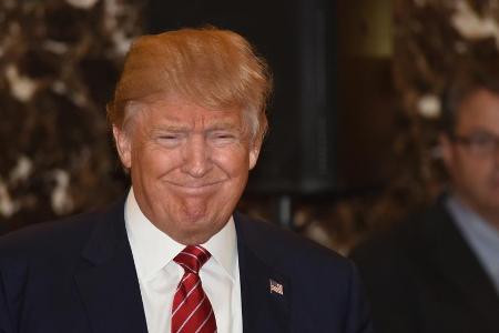 Bekam eine Menge Gegenwind bei den Emmys: Donald Trump