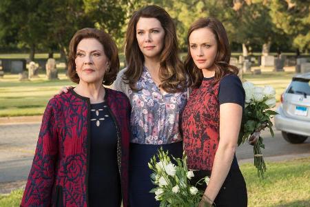 Kelly Bishop, Lauren Graham und Alexis Bledel alias Emily, Lorelai und Rory Gilmore