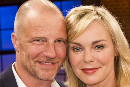 Damals noch ein Paar: Thorsten Nindel und Saskia Valencia 2015 beim WDR-Talk 