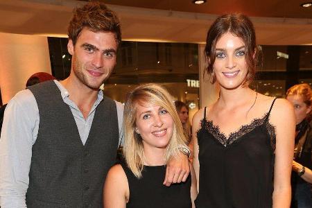 Fotografin Kathrin Makowski mit den Londoner Topmodels Milly Simmonds und George Alsford