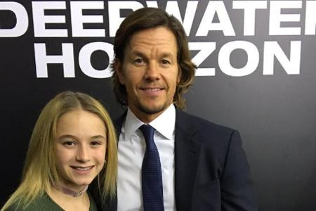 Mark Wahlberg mit seiner Tochter Ella Rae