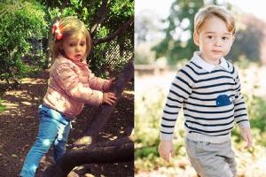 Beide sind gerne im Grünen unterwegs: Prinzessin Leonore von Schweden und Prinz George von Cambridge