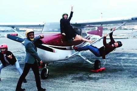 Lucy Liu hat auch nach langen Drehtagen noch Spaß