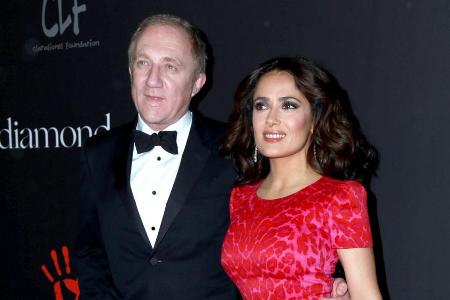 Salma mit ihrem Ehemann Francois-Henri Pinault