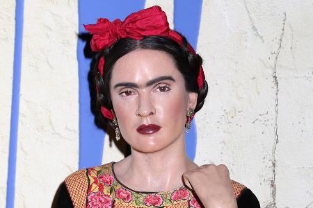 Hayek als Frida Kahlo - in Wachs gegossen