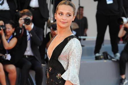 Alicia Vikander stellte in Venedig 