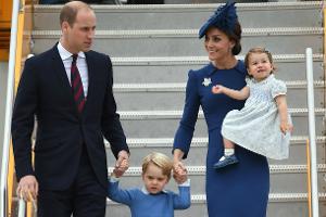 Die königliche Traumfamilie betrat am Samstag kanadischen Boden