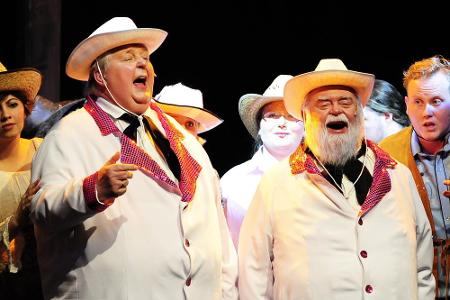 Die Wildecker Herzbuben Wolfgang Schwalm und Wilfried Gliem sind dick im Schlager-Geschäft.