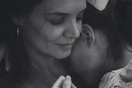 Katie Holmes mit ihrer Tochter Suri Cruise