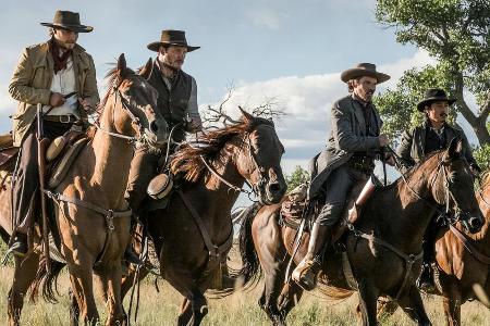 Ein wild zusammengeworfener Haufen an glorreichen Revolverhelden