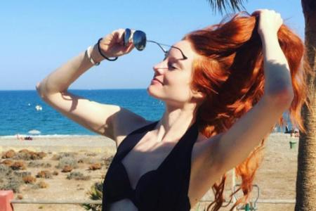 Barbara Meier in ihrem extravaganten Bikini