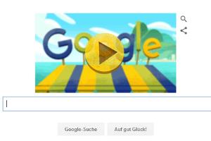 Das Google Doodle zu den Olympischen Spielen