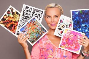 Natascha Ochsenknecht mit einer Auswahl ihrer Motive