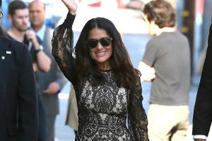 Salma Hayek macht in L.A. eine gute Figur.