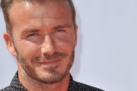 David Beckham hat bereits sehr viele Tattoos.