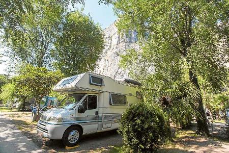 Campingplatz Zoo: nicht weit von Arcos Zentrum entfernt.