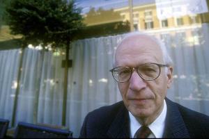 Ernst Nolte kurz nach seiner Emeritierung als Professer Mitte der 90er-Jahre