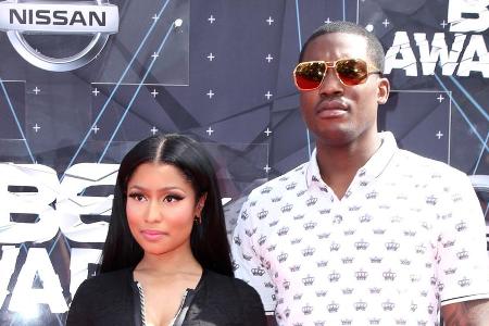 Nicki Minaj mit ihrem Freund Meek Mill