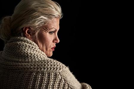 Auch Reality-TV-Star Sophia Wollersheim zeigt sich als alte, einsame Frau