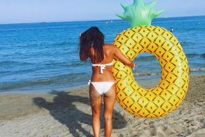 Janina Uhse wünscht sich nach Ibiza zurück