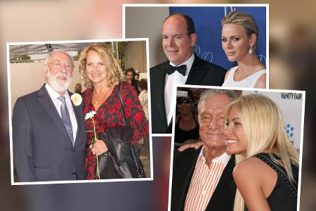 Dieter Hallervorden hat offiziell seine 34 Jahre jüngere Freundin vorgestellt. Er ist bei Weitem nicht der einzige Promi, de...