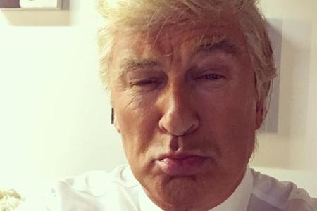 Alec Baldwin parodiert Donald Trump in der Sendung 