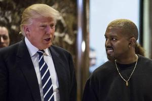 Donald Trump und Kanye West beim Fototermin im Trump Tower